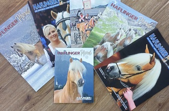 Bestellung Abo Haflinger Pfere Fachmagazin