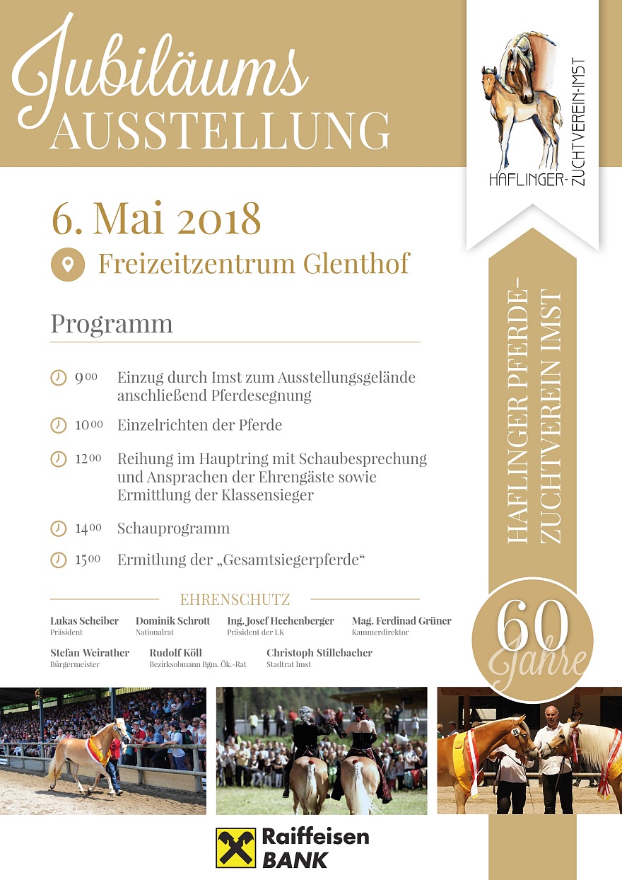 Haflinger Jubiläumsausstellung Imst