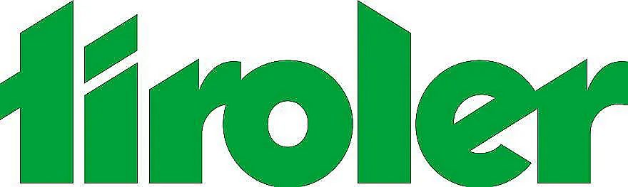 Green text spelling part of a brand name, with bold and distinctive lettering, set against a plain white background.