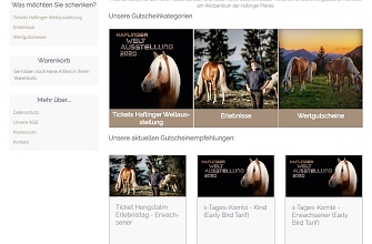 Fohlenhof Online Shop