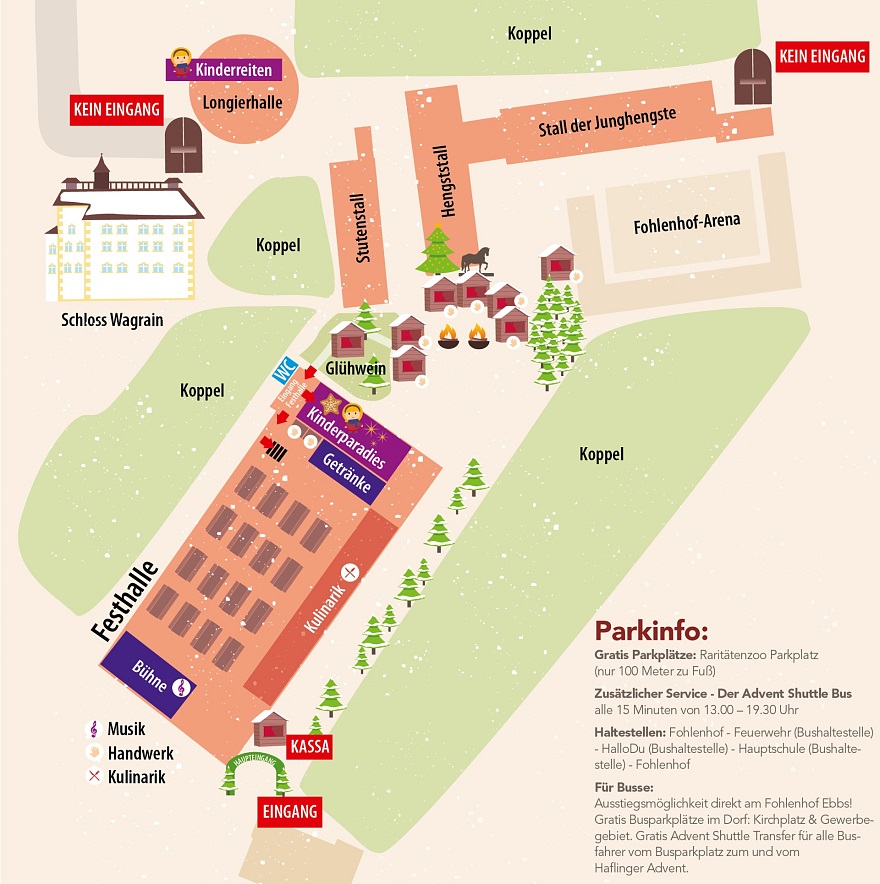 Adventmarkt Orientierungsplan