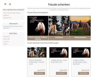 Fohlenhof Onlineshop